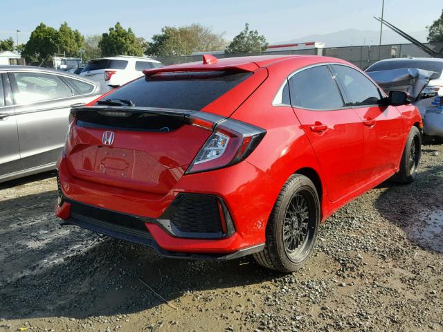 SHHFK7H76HU416046 - 2017 HONDA CIVIC EXL 红色 照片 4