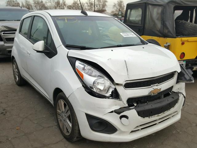 KL8CB6S92FC801681 - 2015 CHEVROLET SPARK LS WHITE photo 1