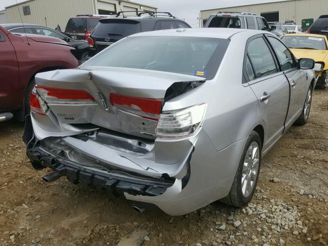 3LNDL2L3XCR838305 - 2012 LINCOLN MKZ HYBRID SILVER photo 4