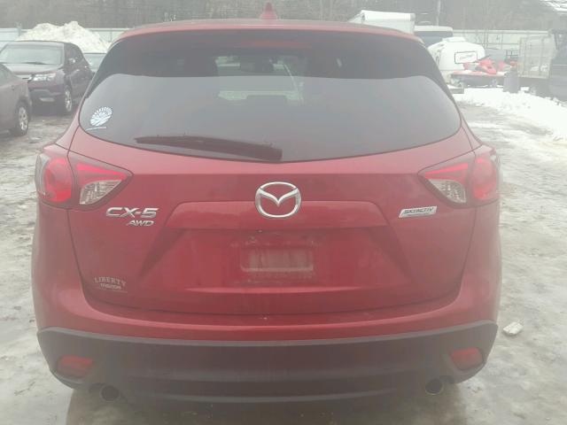 JM3KE4DE7D0118812 - 2013 MAZDA CX-5 GT RED photo 9