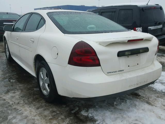 2G2WP552971155663 - 2007 PONTIAC GRAND PRIX WHITE photo 3