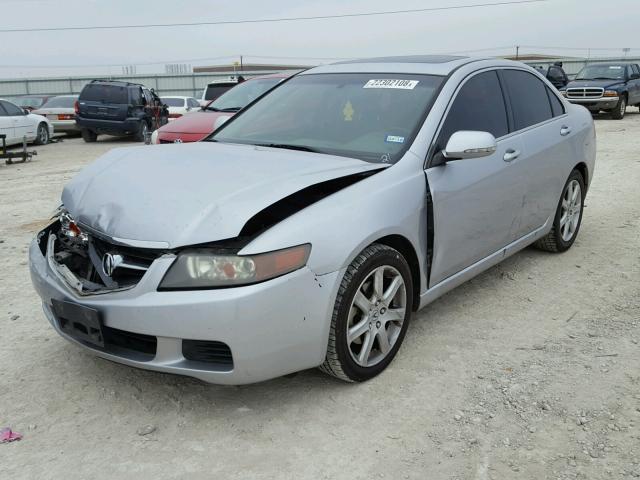 JH4CL96835C000987 - 2005 ACURA TSX SILVER photo 2