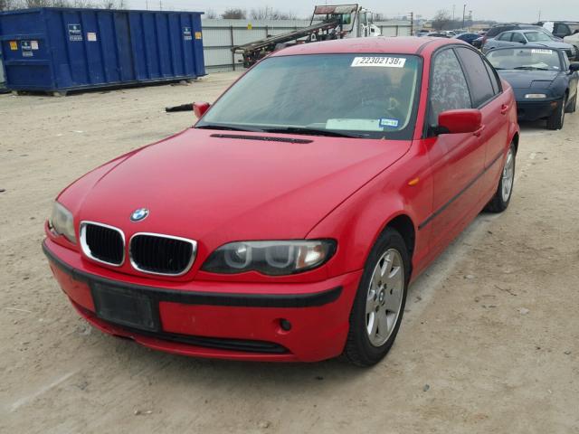 WBAEV33462KL57856 - 2002 BMW 325 I RED photo 2