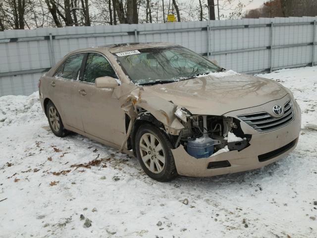 4T1BB46K98U045408 - 2008 TOYOTA CAMRY HYBR TAN photo 1