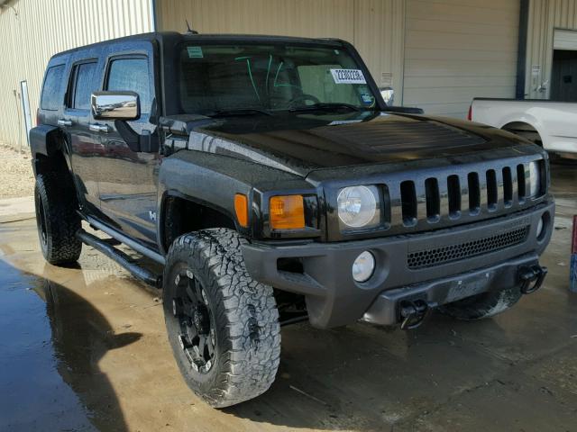 5GTDN13E778195695 - 2007 HUMMER H3 BLACK photo 1