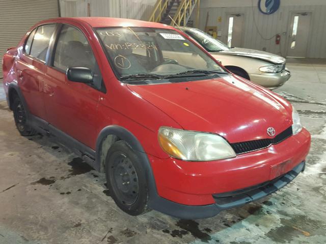 JTDBT123110138824 - 2001 TOYOTA ECHO RED photo 1