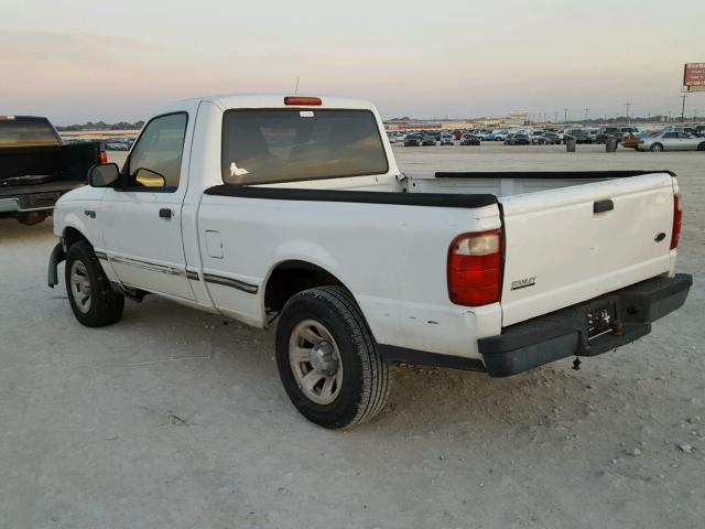 1FTYR10D25PA71152 - 2005 FORD RANGER WHITE photo 3