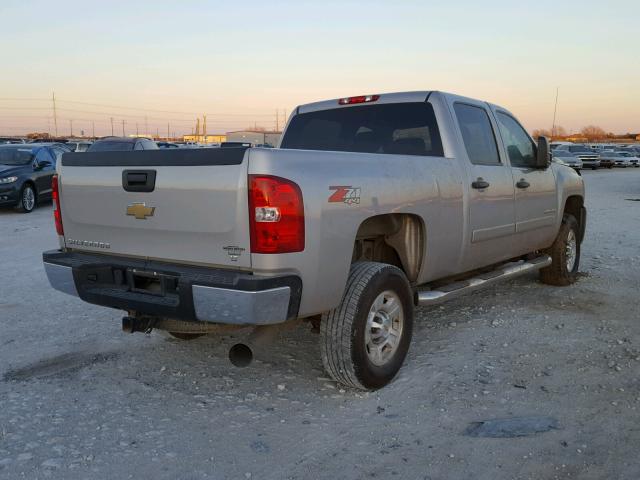 1GCHK23638F189289 - 2008 CHEVROLET SILVERADO BROWN photo 4