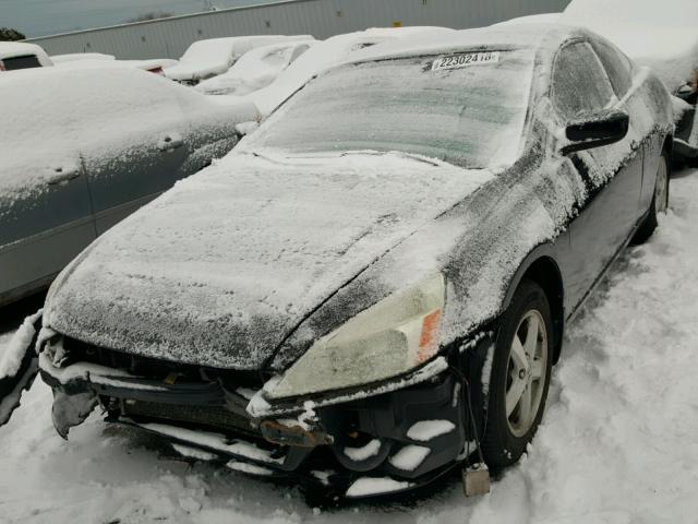 1HGCM72505A022151 - 2005 HONDA ACCORD LX BLACK photo 2