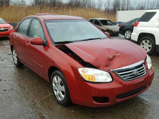 KNAFE121985509359 - 2008 KIA SPECTRA EX RED photo 1