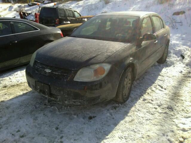 1G1AL58F767787667 - 2006 CHEVROLET COBALT LT BLACK photo 2