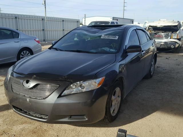 4T1BE46K17U169758 - 2007 TOYOTA CAMRY NEW GRAY photo 2