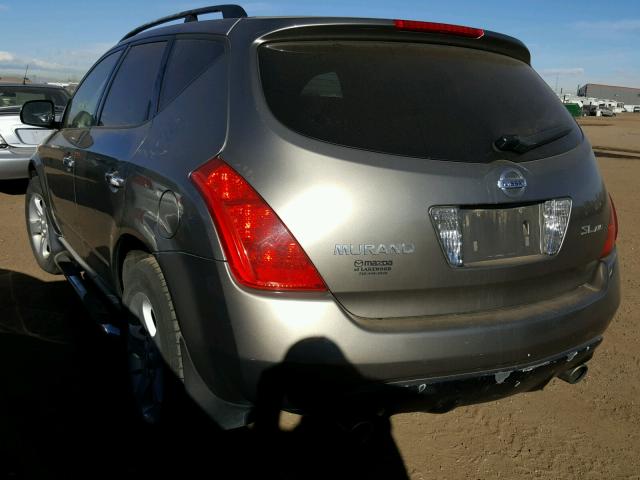 JN8AZ08WX3W220058 - 2003 NISSAN MURANO SL GOLD photo 3