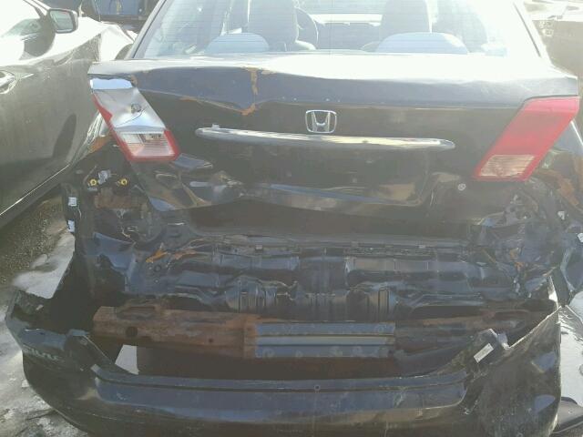 2HGES15482H912151 - 2002 HONDA CIVIC DX BLACK photo 9