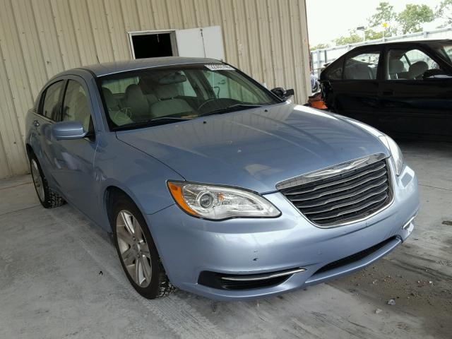 1C3CCBBB7CN160449 - 2012 CHRYSLER 200 TOURIN BLUE photo 1