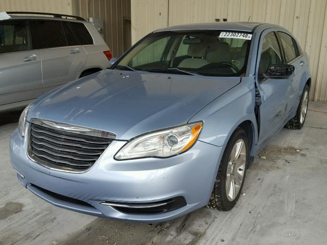 1C3CCBBB7CN160449 - 2012 CHRYSLER 200 TOURIN BLUE photo 2