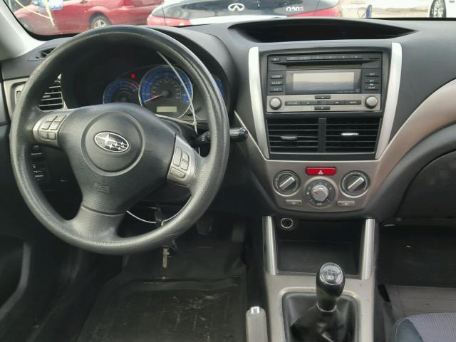 JF2SH63629G734374 - 2009 SUBARU FORESTER 2 RED photo 9