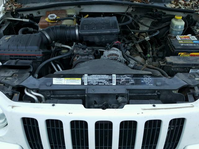 1J4GL58K72W230752 - 2002 JEEP LIBERTY LI WHITE photo 7