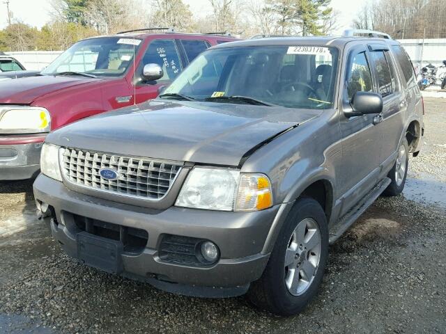 1FMZU75W63UB35008 - 2003 FORD EXPLORER L GRAY photo 2