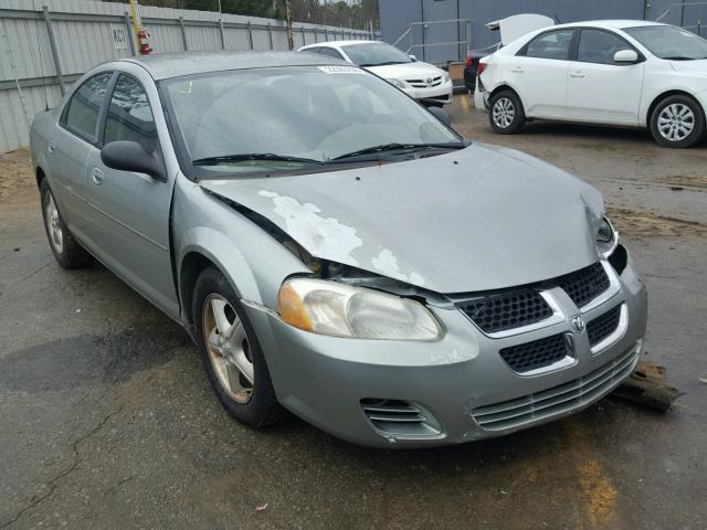 1B3EL46R45N674836 - 2005 DODGE STRATUS SX SILVER photo 1