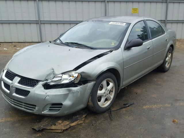 1B3EL46R45N674836 - 2005 DODGE STRATUS SX SILVER photo 2