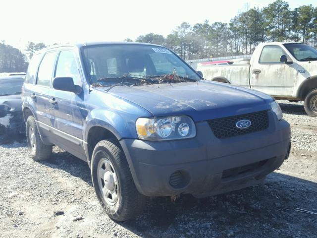 1FMYU02Z27KB80255 - 2007 FORD ESCAPE XLS BLUE photo 1