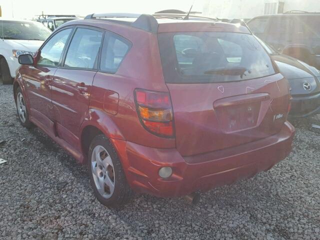 5Y2SL65847Z437359 - 2007 PONTIAC VIBE MAROON photo 3