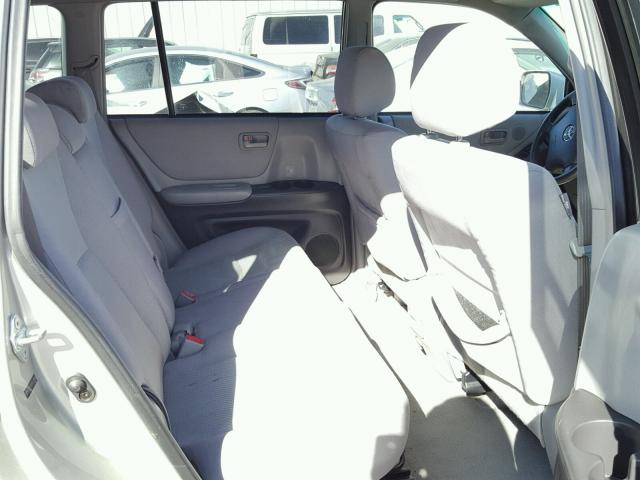 JTEEP21A850128946 - 2005 TOYOTA HIGHLANDER SILVER photo 6