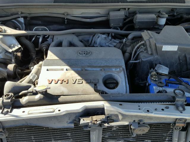 JTEEP21A850128946 - 2005 TOYOTA HIGHLANDER SILVER photo 7