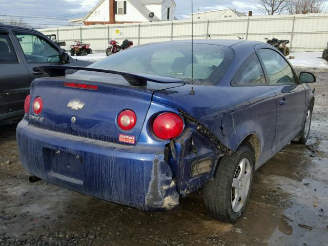 1G1AL15F877177310 - 2007 CHEVROLET COBALT LT BLUE photo 4