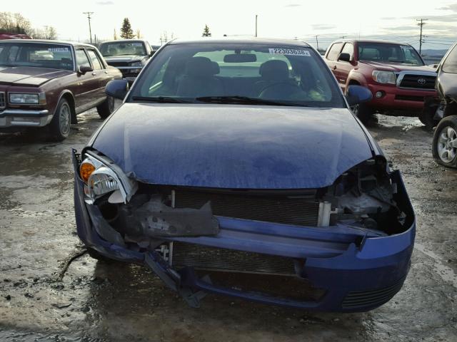 1G1AL15F877177310 - 2007 CHEVROLET COBALT LT BLUE photo 9