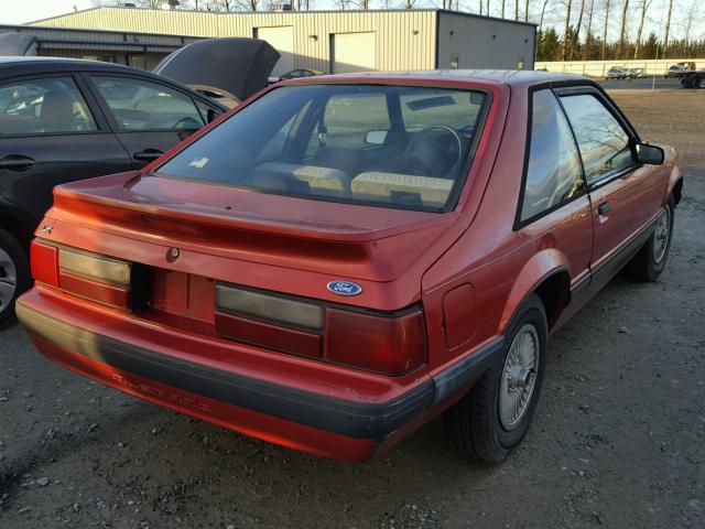 1FACP41A6LF105222 - 1990 FORD MUSTANG LX RED photo 4