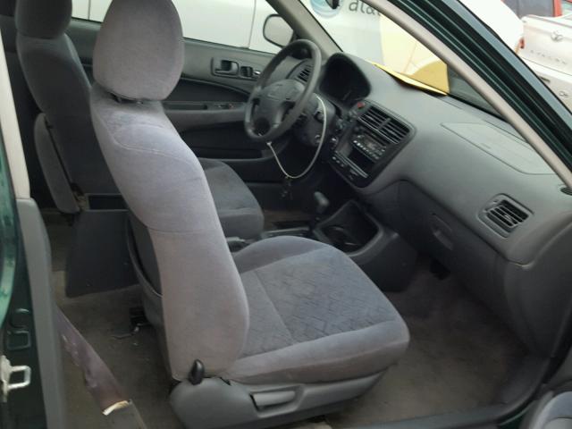 1HGEJ824XYL030250 - 2000 HONDA CIVIC EX 绿色 照片 5