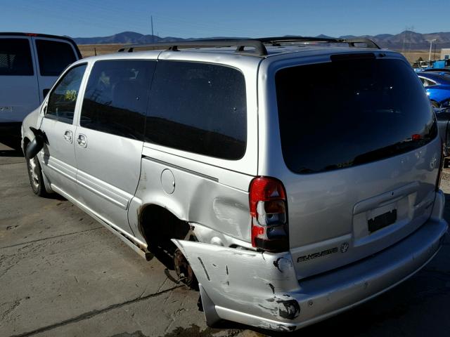 1GHDX03E03D127147 - 2003 OLDSMOBILE SILHOUETTE GRAY photo 3