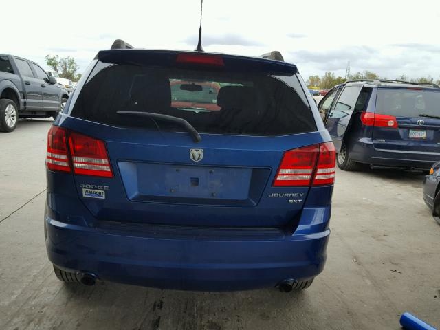 3D4PG5FV7AT116135 - 2010 DODGE JOURNEY SX BLUE photo 9