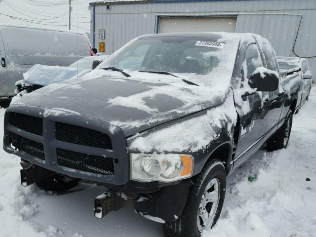 1D7HA18N04J119534 - 2004 DODGE RAM 1500 S GRAY photo 2