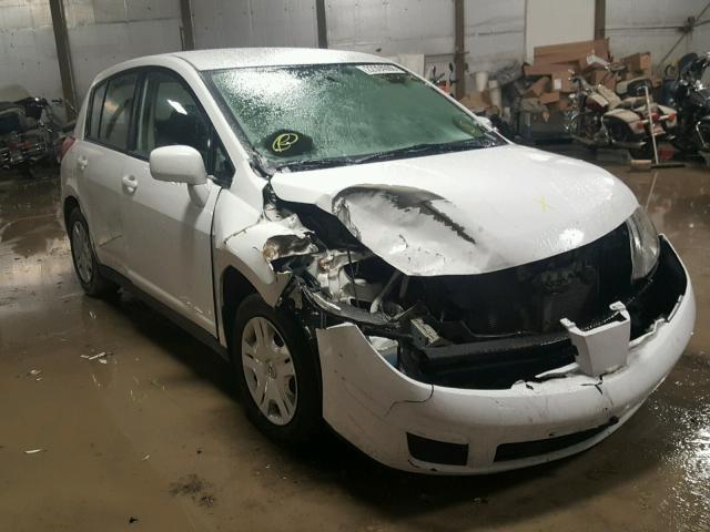 3N1BC1CPXBL477817 - 2011 NISSAN VERSA S WHITE photo 1