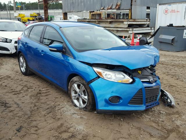 1FADP3K22EL360122 - 2014 FORD FOCUS SE BLUE photo 1