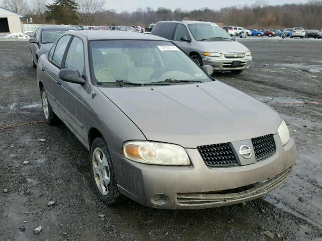 3N1CB51D84L477972 - 2004 NISSAN SENTRA 1.8 GRAY photo 1