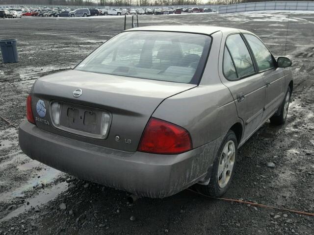 3N1CB51D84L477972 - 2004 NISSAN SENTRA 1.8 GRAY photo 4