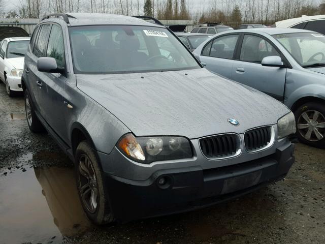 WBXPA93495WD06932 - 2005 BMW X3 3.0I GRAY photo 1