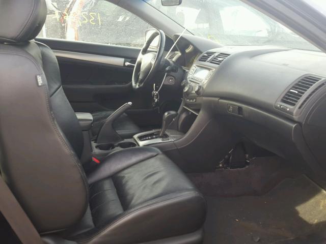 1HGCM82687A006393 - 2007 HONDA ACCORD EX GRAY photo 5