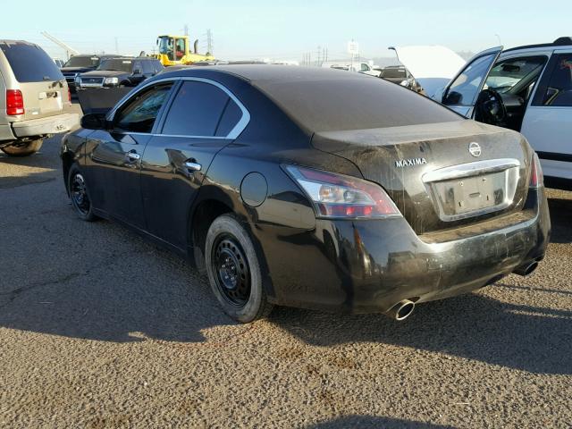 1N4AA5AP5EC463418 - 2014 NISSAN MAXIMA S BLACK photo 3