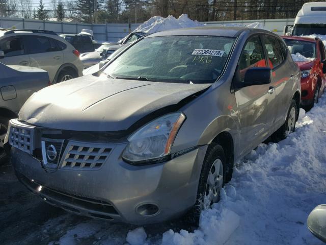 JN8AS5MV4AW105693 - 2010 NISSAN ROGUE S GRAY photo 2