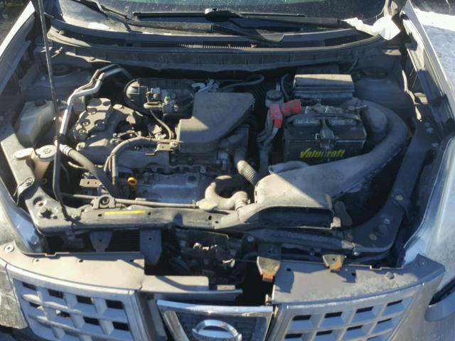 JN8AS5MV4AW105693 - 2010 NISSAN ROGUE S GRAY photo 7