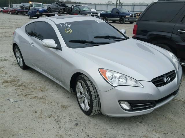 KMHHU6KH2BU046093 - 2011 HYUNDAI GENESIS CO SILVER photo 1