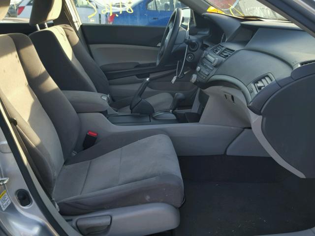 JHMCP26358C065389 - 2008 HONDA ACCORD LX SILVER photo 5