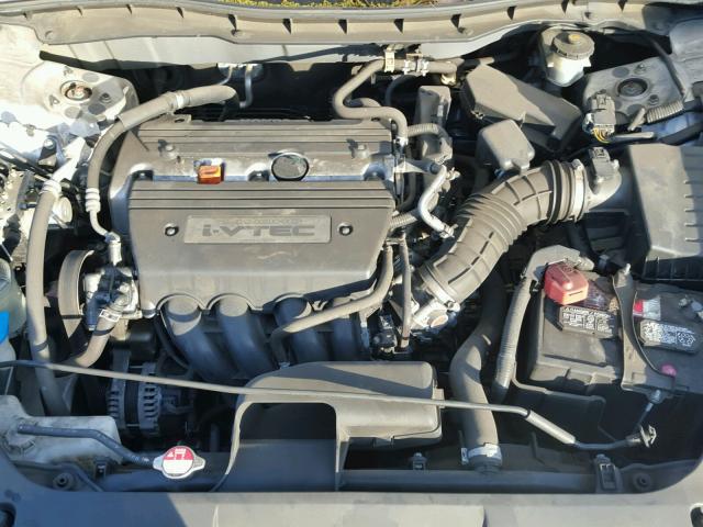 JHMCP26358C065389 - 2008 HONDA ACCORD LX SILVER photo 7