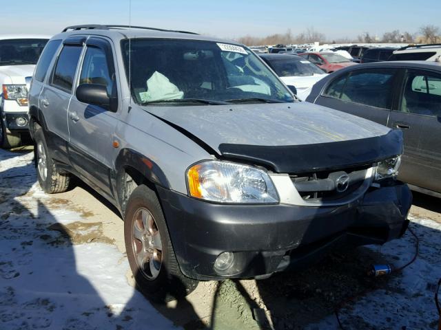 4F2YZ94124KM07151 - 2004 MAZDA TRIBUTE LX SILVER photo 1