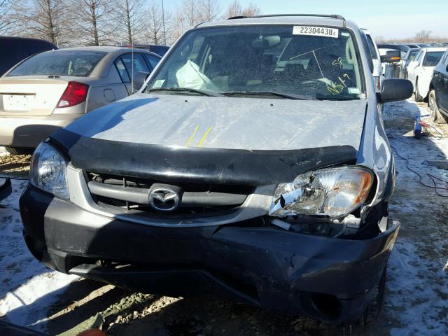 4F2YZ94124KM07151 - 2004 MAZDA TRIBUTE LX SILVER photo 7